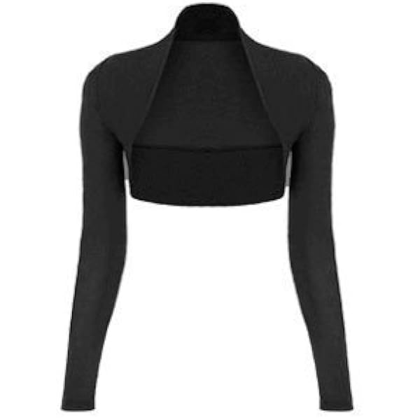 Amazon.com: Nyteez Womens Black Fine Sheer Mesh Shrug Bolero